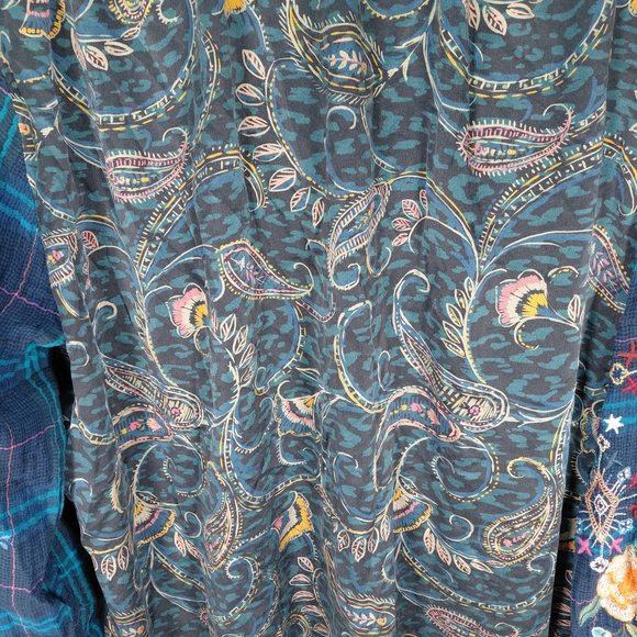 Johnny Was embroidered silk blendFrancisca blouse - Picture 11 of 15